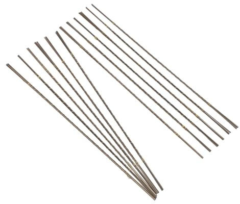 Dekupiersägeblätter, 144 Stück, Juwelier-Sägeblätter, Hohe Härte, für Holz & Metall, Schmuck-Schneiden, Feinsägen, Präzision-Cutting, Handwerksqualität