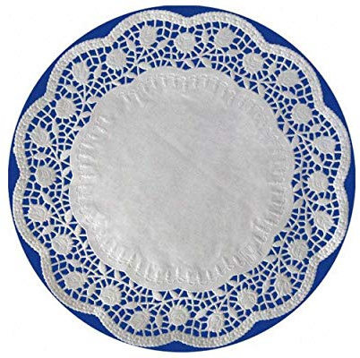VEPATIM 100 Deko-Tortenspitzen Tortenunterlagen rund Ø 30 cm