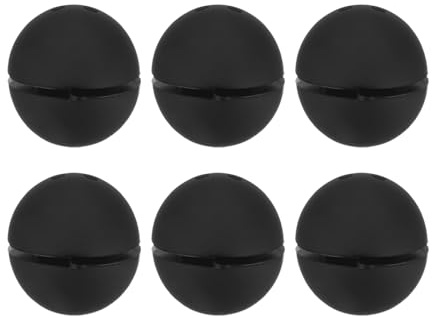 PATIKIL Tennis Vibration Dampener 0.7 Inch, 6 Pack Silicone Tennis Racket Shock Absorber Racket String Damping for Tennis Racquet, Yellow