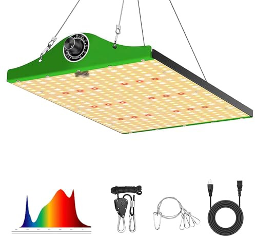 LED Grow Light with Dimming Full Spectrum Grow Lights for Indoor Plants Veg Bloom Growing Lamp Plant Seedling Flower and Fruiting 1000W