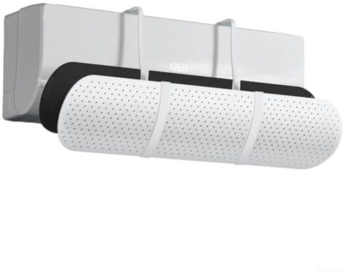 Retractable Air Conditioner Air Deflector, Anti Direct Blowing Windshield Wind Guide, Split air conditioners Vent Deflector, Enhance Cooling and Heating Circulation(With filter)