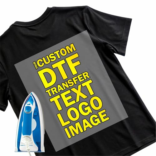 lepni.me Benutzerdefinierte DTF -Übertragungen für Feiertage und Feierlichkeiten | Personalisierte Bügelblätter für Geburtstagshemden, Partysäcke, Babypartys, Themenbekleidung und mehr
