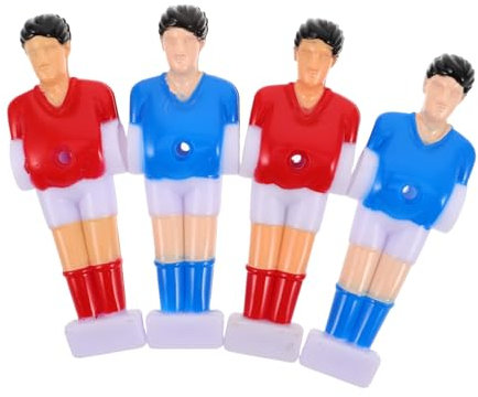 BESPORTBLE 4stücke Tischfußball mit Spielfiguren Spieler für Mechanisches Tischfußballspiel Tischfußballmännchen Zubehör für Tischplatte