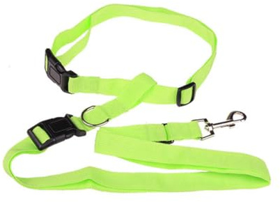 Abaodam Verstellbare Langlebige Bauchgurt Hundeleine für Freihändiges Laufen und Joggen Starke Nylonleine mit Schnellverschluss Geeignet für Kleine und Große Haustiere Beim Nordic Walking