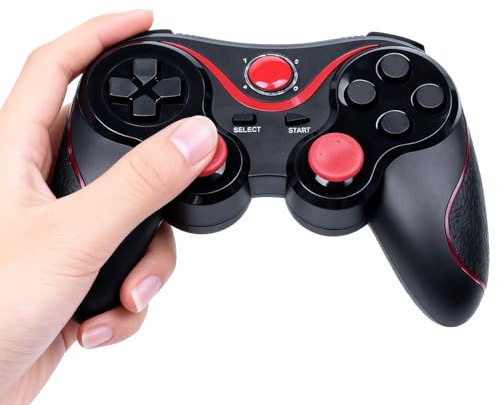 Generico Controller PC per Giochi,Joystick Ergonomico | Controller PC Cablato per Giochi | Per Appartamento Casa Dormitorio Adolescenti Ragazzi Amici Adulti Uomini Intrattenimento [Android]