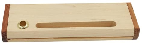 Healeved Holzkasten mit Kartenhalter und Stifthalter Klassische Schreibwarenbox für Schulbedarf zur Einschulung Feier Simple und Kreative Aufbewahrungsbox