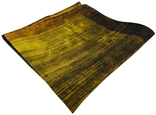 TigerTie feines leichtes Seideneinstecktuch gemustert - Einstecktuch 100% Seide