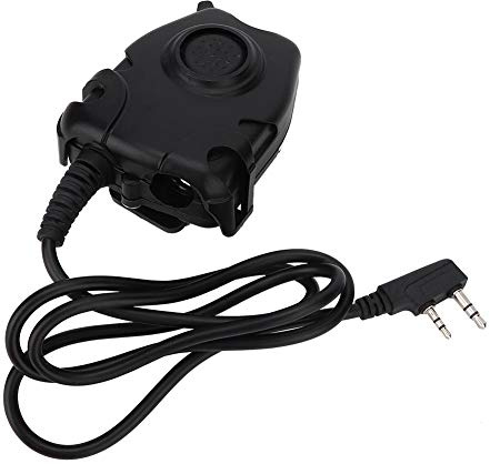 Walkie-Talkie Headset K-Head Adapter, PTT Kopfhörer Adapter Kopfkabel, Passend für/Für/Für POFUNG/Für HYT/Für PUXING/Für QUSHENG/Für Two-Way Radio