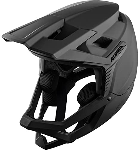 Alpina Roca Fullface-Helm, Black matt, 59-60 cm