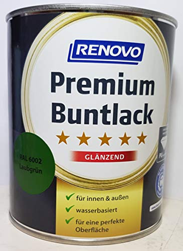 375 ml RENOVO Premium Buntlack glaenzend, 6002 laubgruen