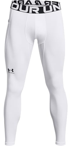 Under Armour herr Ultravarma sportleggings, löparbyxor för män med 4-vägs stretch och anti-luktteknik Cg Armour Leggings