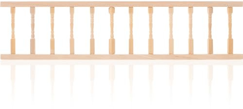 TOYANDONA Puppenhaus Miniatur Zaun Handlauf 1: 12 Puppenhaus Zaun Puppe Dekoration Zubehör