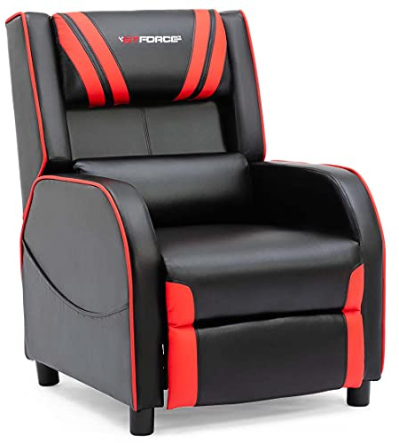 GTFORCE RANGER S FAUX LEATHER GAMING RECLINER ARMCHAIR SOFA RECLINING CINEMA CHAIR
