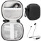 CaseSack Case for Sony WI-XB400, C300, C200, C100 Wireless in-Ear Bluetooth Headphones (Black)