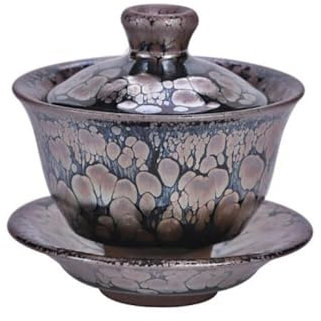 Tazas de té chinas, taza de té gaiwan, gaiwan,taza de té con tazón de sopera retro, Juego de té,Tetera,Juego de té gaiwan,Tazas de té de Kung Fu,100ml Porcelana verde esmeralda Gaiwan Tazón de tapa de
