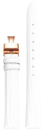 Armband 10mm Echtlederarmband 14mm Uhrenkette für Damen, Farbe 33, 14mm