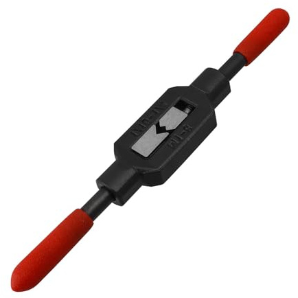 Bestgle Adjustable Tap Wrench Handle for 1/16-1/4 / Metric M1-M8 Taps, Thread Tap Holder Reamer Wrench Tapping Hand Tool for Screw Tapping and Repair