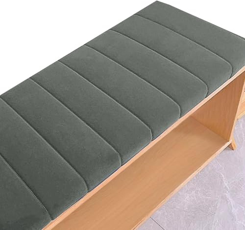 Bankkissen 100x40 120x40 140x40 80x40 150x50 Bankauflage Sitzkissen Bank Sitzauflage Sitzbank Auflage Polster fur Banke Kissen Kissenauflage for Küchenbank Gardenbank Essbank(Dark Gray,100x40cm/39x16i