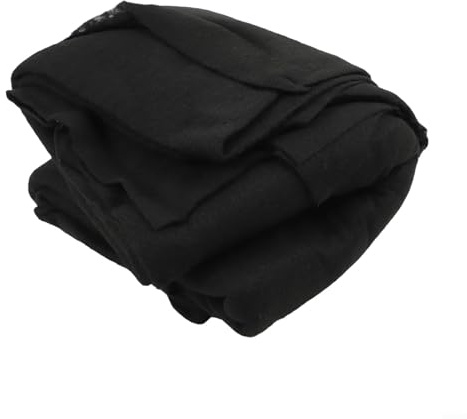 Sous-couche géotextile non tissée pour bassin de jardin pour protection des roches et contrôle de l'érosion du sol (2 x 2 m)