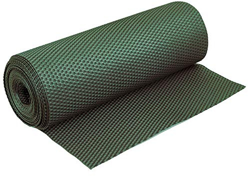 HaGa® PE-Rattan Terrassen Sichtschutz Balkonbespannung grün 0,9m Br. (Meterware)