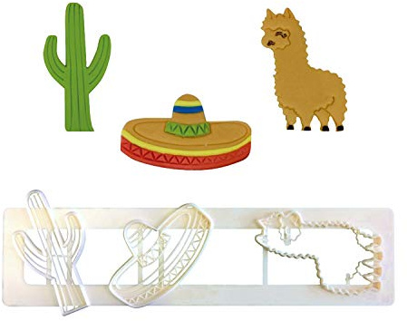 FMM Sugarcraft - Mexican Set Tappit Cutter - Cake Decoration Tools and Equipment