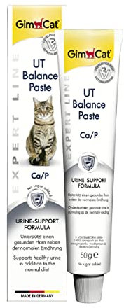 GimCat EXPERT LINE UT Balance Paste - Funktionaler Katzensnack unterstützt einen gesunden Harn - 1 Tube (1 x 50 g)