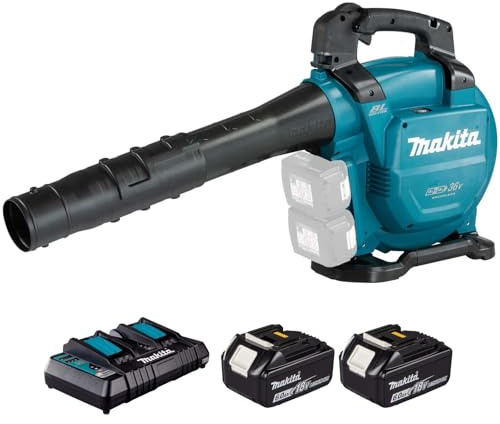 Makita DUB363PG2V Bürstenloses Gebläse, 36 V