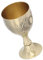 Hztyyier Copa de Cáliz Real de 200 Ml, Copa de Vino de Grabado Hecho a Mano de 4,41 Pulgadas para Decoración Gótica de Fiesta de Bar en Casa