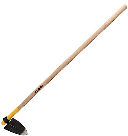 La zappa Zappa triangolare strumento agricolo per lavorare il terreno con manico in mix legno (140 cm 600 gr)