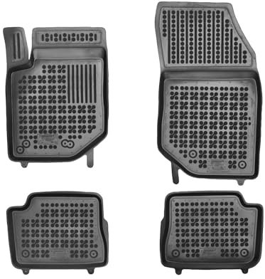 AZUGA Hohe Gummi Fußmatten mit Rand passend für Jeep Avenger Benziner ab 2023 (NICHT e-Hybrid oder Elektro) AZ10300478 Gummimatten