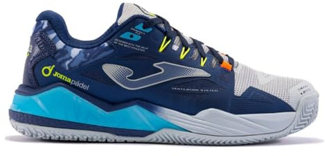 Joma Serie Spin Men, Scarpe da Ginnastica Basse Uomo, Azul petróleo, 43 EU