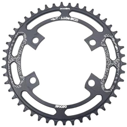 CaFfen Kettenblatt 110 BCD 110BCD Kettenblatt Rennrad schmales breites Kettenblatt Kettenblatt 38 ZäHne (Color : 110BCD 4claws 46T)