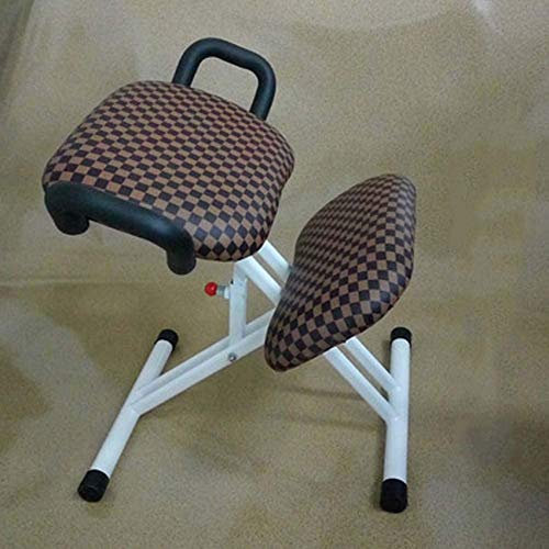 Büro für Kniestühle, ergonomischer Kniestuhl, höhenverstellbarer Hocker, Kniestützstuhl, dick gepolsterter Sitz, Verbesserung der Körperhaltung, Linderung von Nacken- und Rückenschmerzen, für den