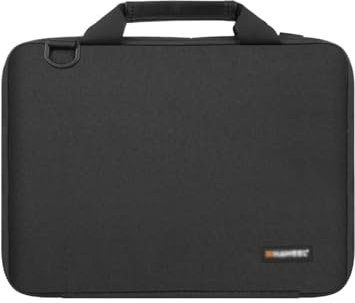 GLigeT Laptoptasche Schutzhülle 13,0 Zoll -16,0 Zoll Aktentasche, modische Umhängetasche, große Kapazität, Laptoptasche, Business-Pendeltasche Laptophülle (Color : Schwarz, Size : 14-16 inch)