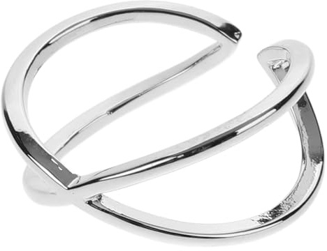VALICLUD Anello Argento 925 Regolabile Donna Croce Design Semplice Anello Aperto Moda Gioielli Da Donna Regalo Elegante Per Ogni Occasione