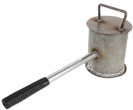 PartyKindom Carbon Extinguisher Steel Extinguishing Urn Bbq Fire Pot for Outdoor Camping Fire Safety Equipment Extinguishing Pot Lid High