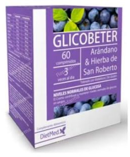 Pack de 2 - Glicobeter con Melón Amargo, Canela y Cromo (60 Comprimidos) – Máximo Control del Azúcar – Lote de 120 Pastillas