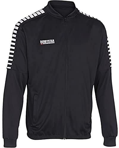 Derbystar Hyper poly-arbetsjacka unisex jacka, svart vit, L