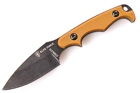 Elite Force Messer EF714, 440A Stahl, feststehendes Messer, ideal für Outdoor Aktivitäten
