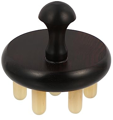 Healeved Massagekamm Für Kopfhautmassage Körpermassagegerät Mit Gua-sha-funktion Rückenschabung Für Durchblutungsförderung Massagebürste Für Haartypen
