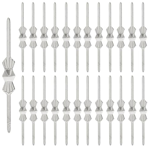 Murtenze Chandelier Connectors Clips Pins, 40mm Silver