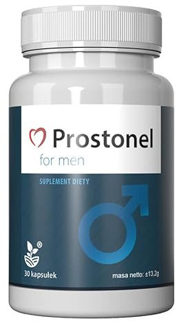 Prostonel - Complément alimentaire pour homme 30 gélules, sans alcool, Europe Innovation Group. Pour la santé de la prostate et des voies urinaires.