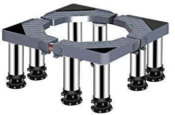 Base de lavadora para evitar arañazos, abolladuras, frigorífico, bandejas de suelo, antivibración, telescópica, longitud/ancho, 40-65 cm, soporte para secadoras, cocinas, frigoríficos, congeladores,