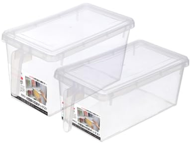Lkw Ogechi Recipientes para Alimentos con Tapa Grandes 4L/5L, Contenedor de Almacenamiento de Alimentos de Plástico Hermético Cuadrado, Contenedores de Almacenamiento de Alimentos con Tapas