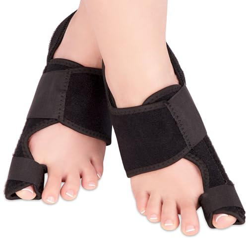 HALUTO Hallux Valgus Korrektur - Schiene für Hallux Valgus - Effektive Hallux Valgus Schiene zur Linderung von Schmerzen und Unterstützung der Fußkorrektur - Bunion Splint