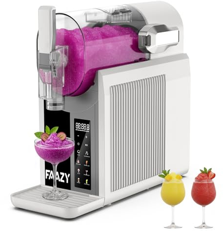 Slush Maschine, mit 6 smarten Programmen: Slushie, Cocktail, Milchshake, Frappé, Wein, Eisgetränke, Automatische Reinigung, 2L Fassungsvolumen, Turbo Freeze
