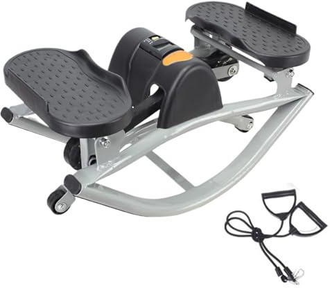 Rock Stepper Trainingsgerät – Trainingsgerät – kompakte Side-to-Side Steppers – für Zuhause, Wohnung, Büro, Fitnessstudio, Bauchmuskeln, Gesäßmuskeln, Beine