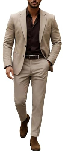 Generisch Professionelles -Jar-Berätendes Outfit Leichtes einfarbiges Business-Jackett mit passender Hose für anspruchsvolle Geschäftsgarderobe