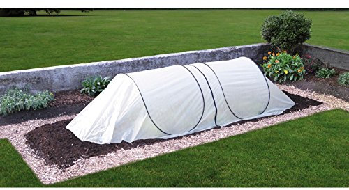 GARDENGUARD Folientunnel Wintervlies für Beetpflanzen | Modular erweiterbarer Pflanztunnel | Pop-Up Winterschutz für Pflanzen | Wiederverwendbarer Pflanzentunnel auch fürs Frühbeet geeignet
