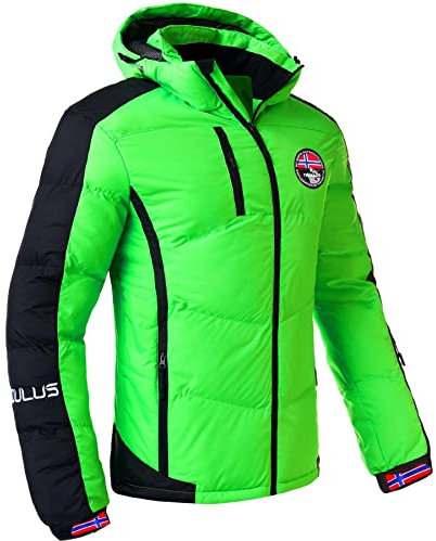 Nebulus Herren Skijacke Skibrök, grün, XXL